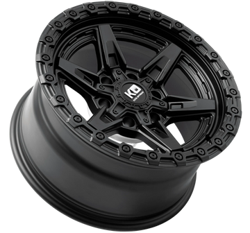 King Titan Wheels In Satin Black - Brixton 4x4 - Buy Online Now!